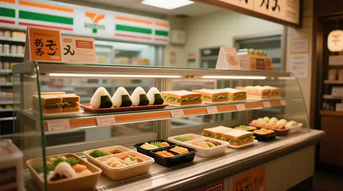 일본 편의점 음식 1일 3식 도전기