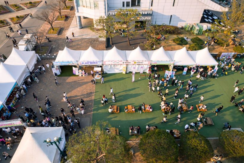 렛츠런파크 벚꽃축제 야경