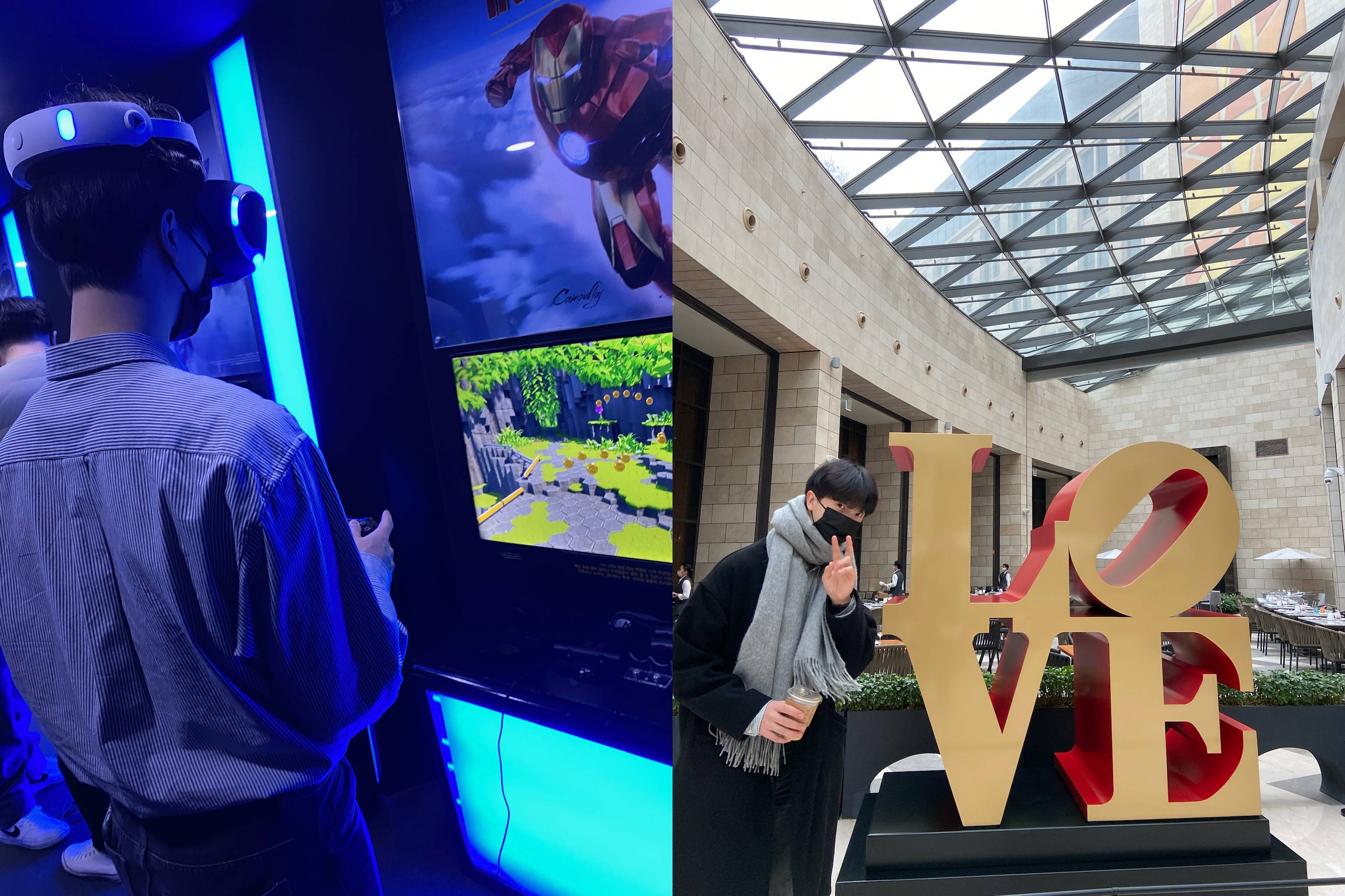 인천 파라다이스 호텔 사파리파크와 LOVE 조각