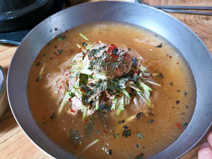 생생정보 강화 교동 황해도식 냉면 맛집