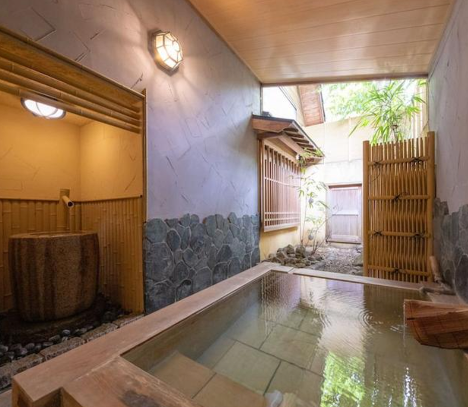 오야도 이치젠 숙소 온천