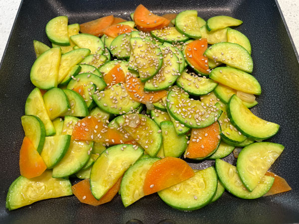 애호박 볶음 황금레시피 - 완성