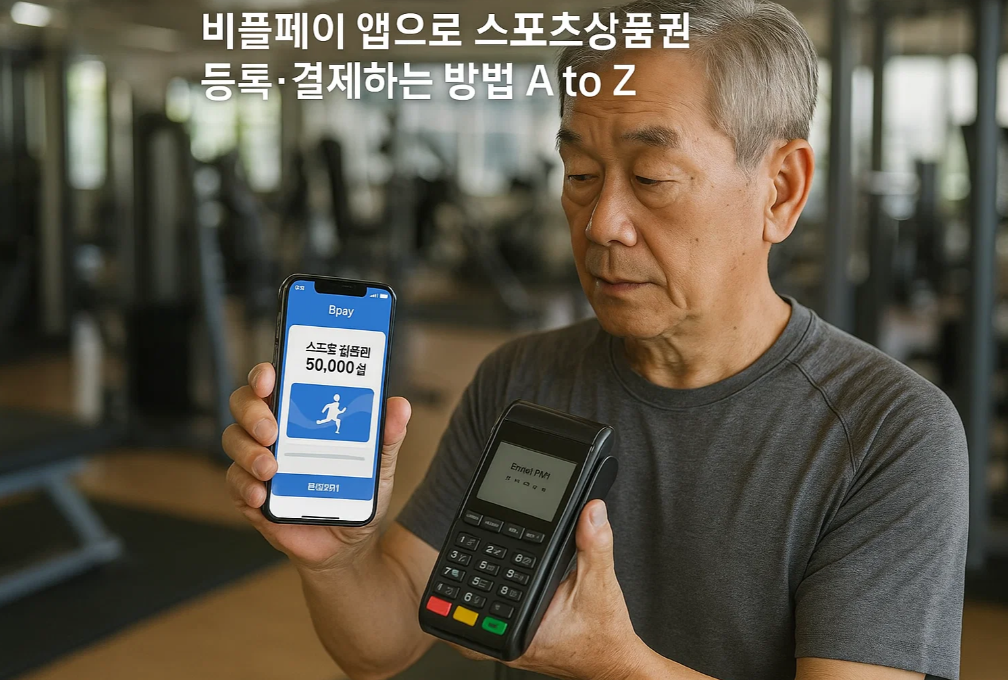 비플페이 앱으로 스포츠상품권 등록·결제하는 방법 A to Z