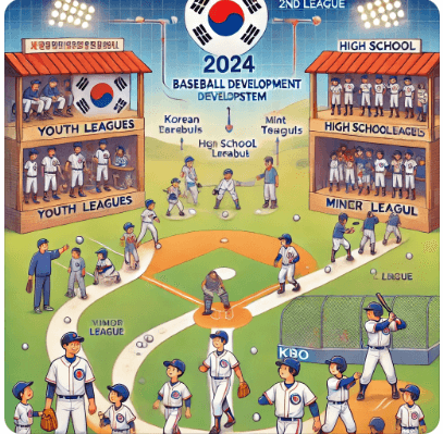 한국 야구 육성 시스템 사진