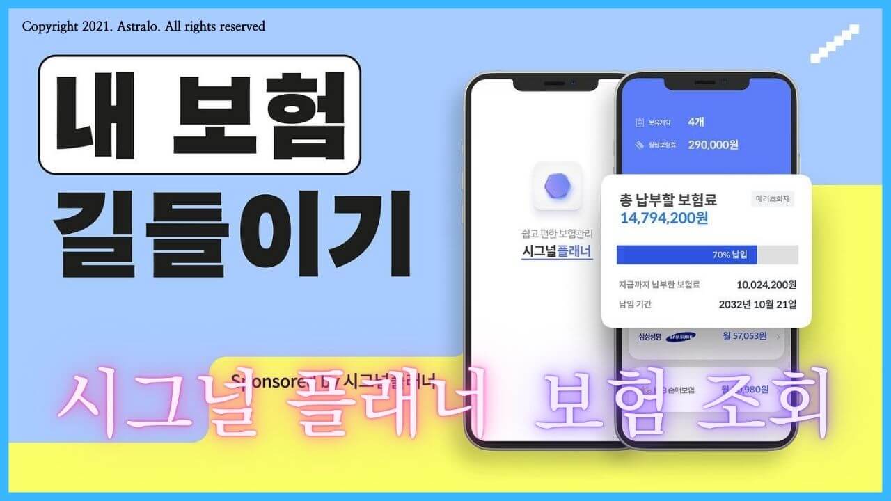 시그널-플래너-보험-조회