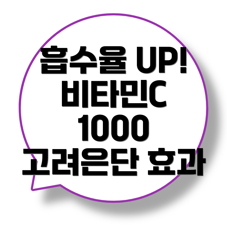 비타민C 흡수율