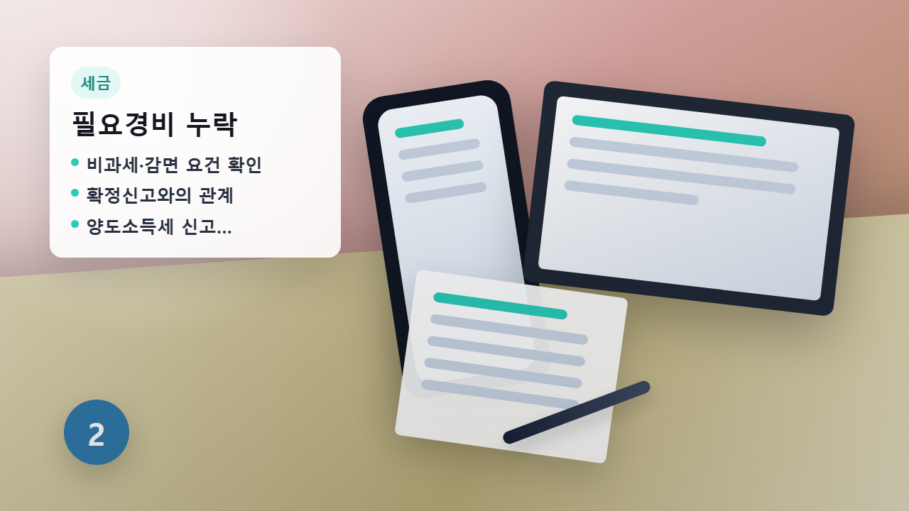 양도소득세 기한 계산 안내 이미지