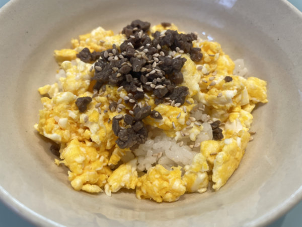 소고기 다짐육 요리 플레이팅, 맛 설명