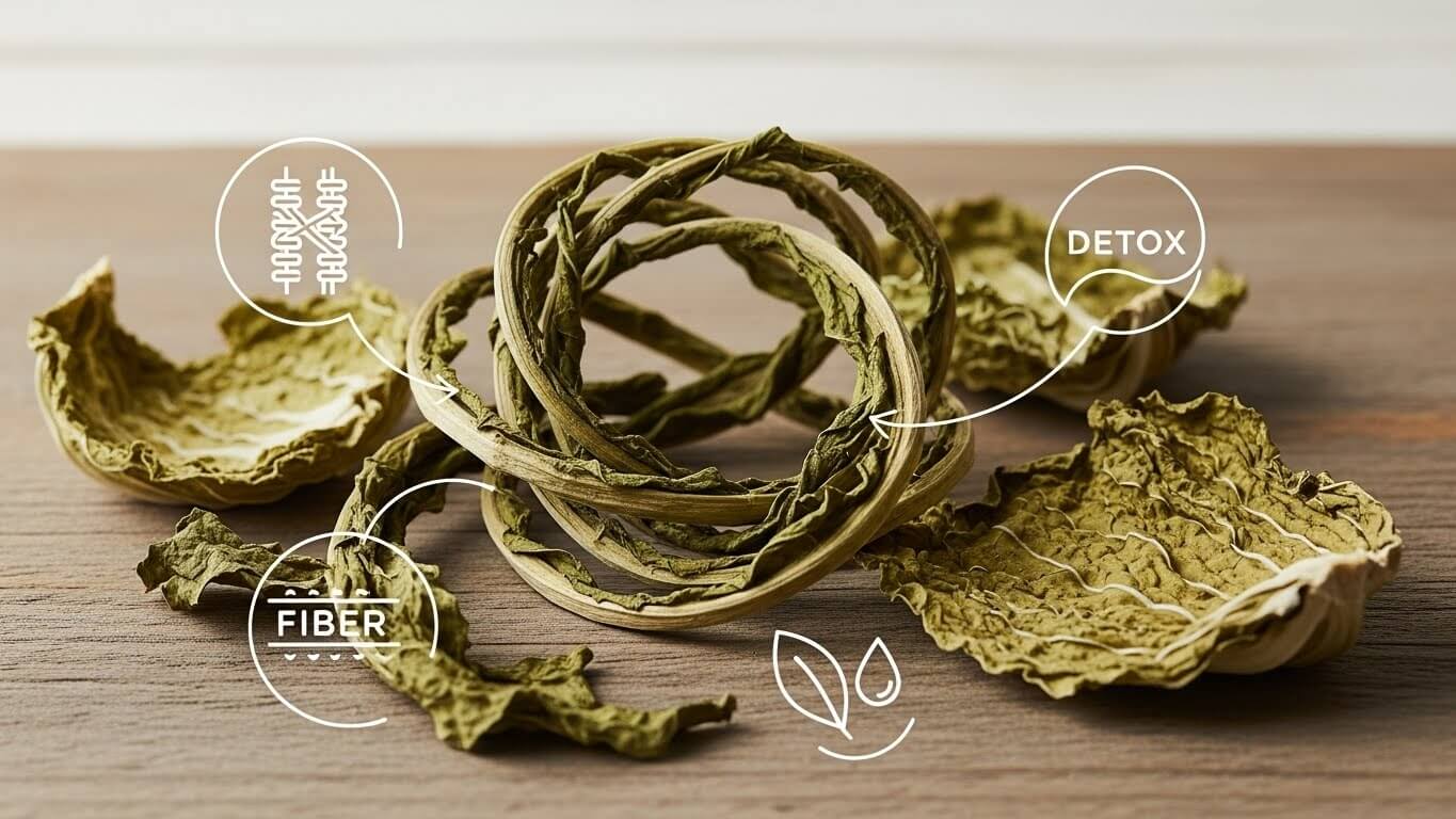 시래기와 우거지의 장 건강 및 해독 작용 (장건강)