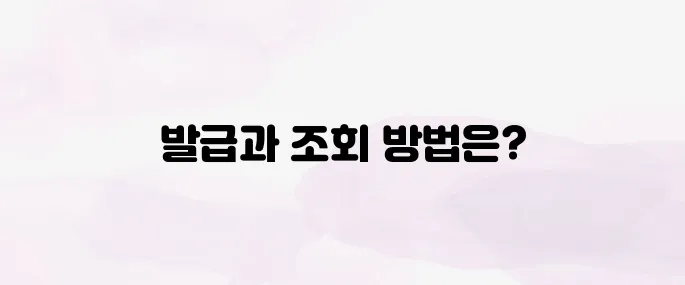 개인통관고유부호 발급·조회 방법 총정리