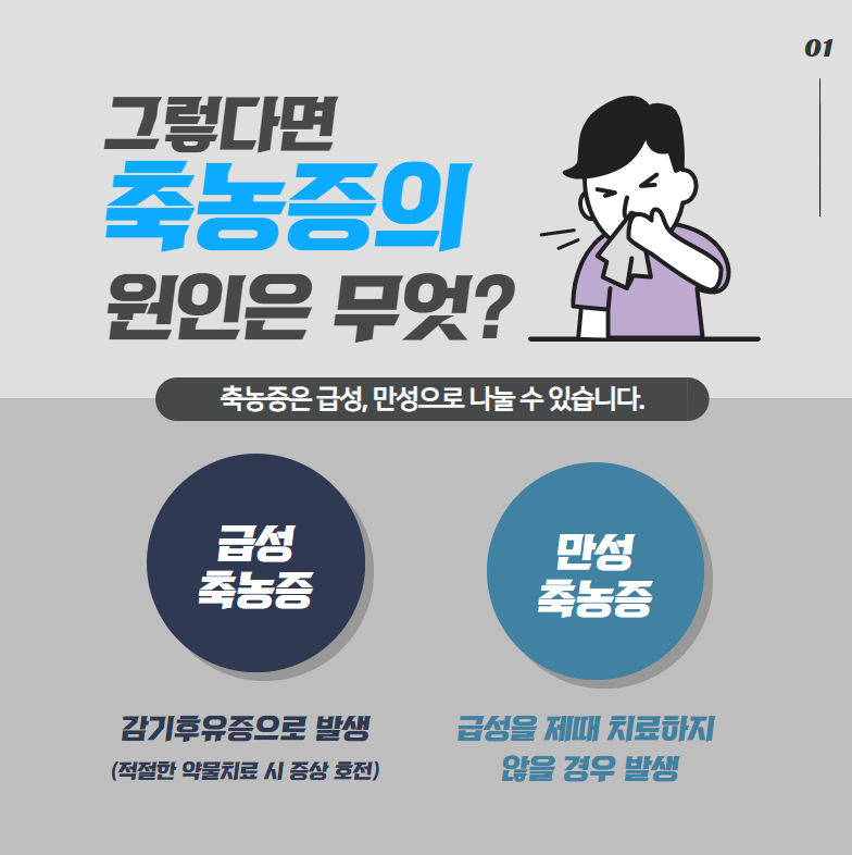 축농증의 원인