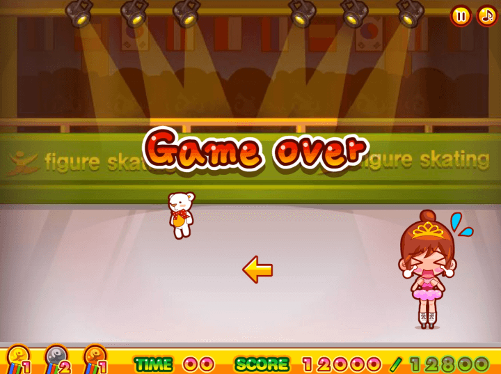 피겨-그랑프리-다음-플래시게임-종료-화면