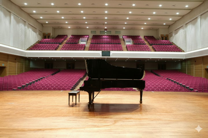 연세대학교 대강당 내부