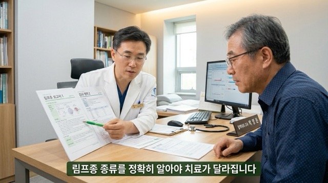 호지킨 비호지킨 림프종 차이 종류 치료 비교 상세