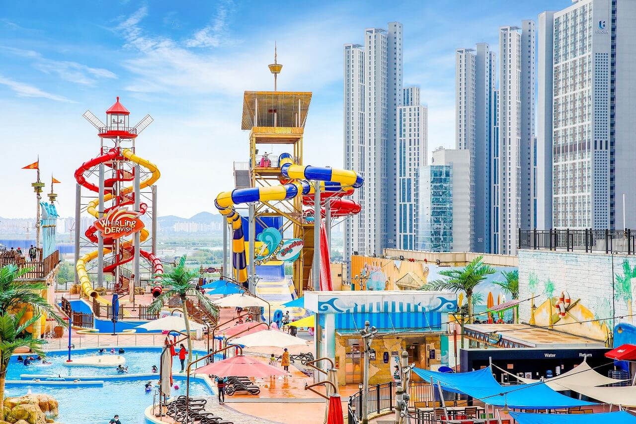 원마운트 워터파크 전경