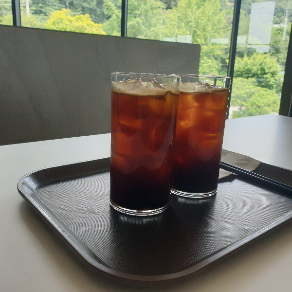 무등산 카페 소개: 광주 로스터리 카페 '커볶'의 좋았던 점, 아쉬웠던 점_주문한 커피 음료