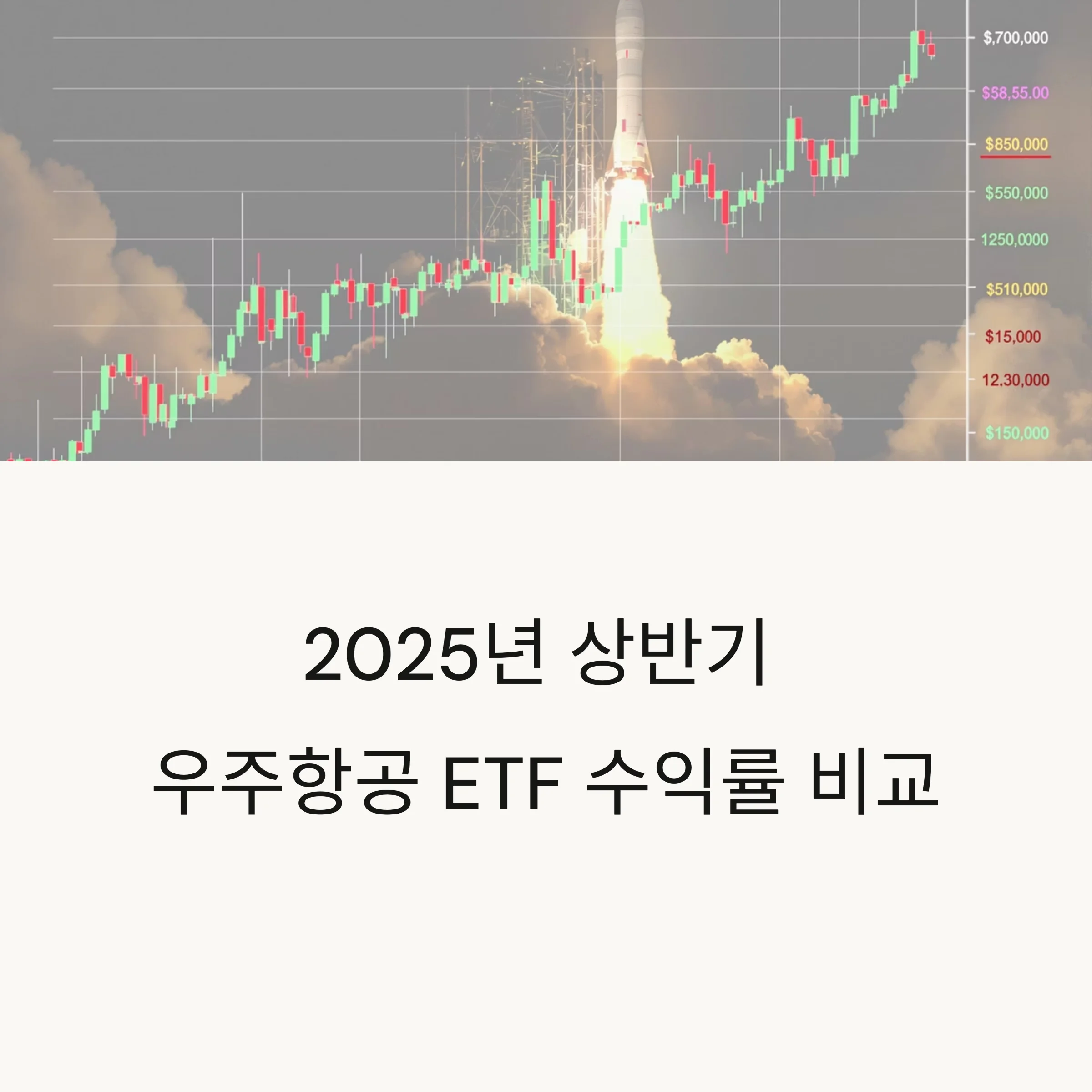 상반기 우주항공 ETF 수익률 비교