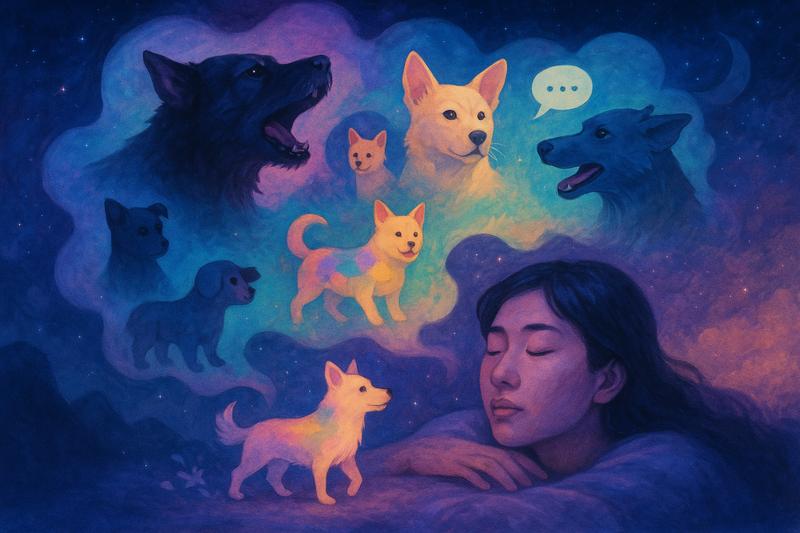 개가 나오는 꿈해몽: 태몽 연관성! 큰개꿈부터 검은강아지꿈, 흰개꿈해몽까지 개꿈의 모든 해석 정리