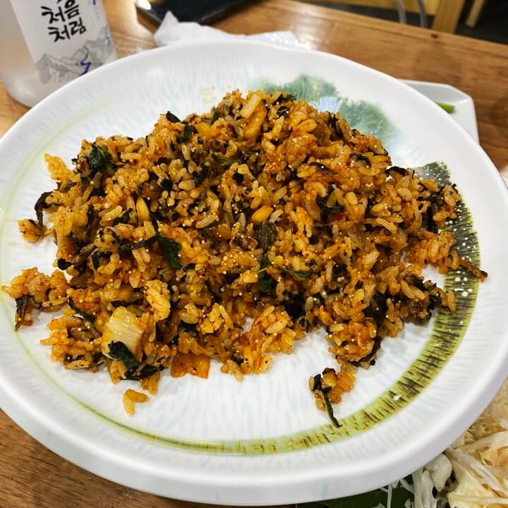 신동궁감자탕-역삼-볶음밥