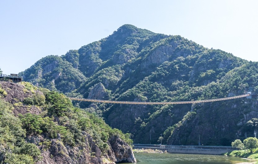월영산출렁다리사진