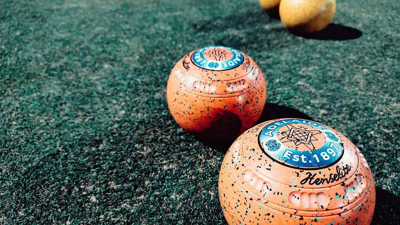 Lawn Bowls on the ground
