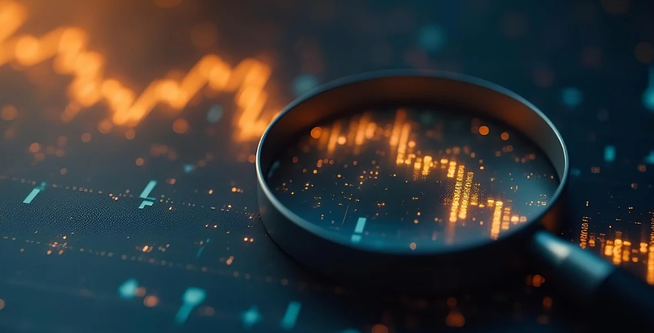 주식 하락장을 보여주는 사진