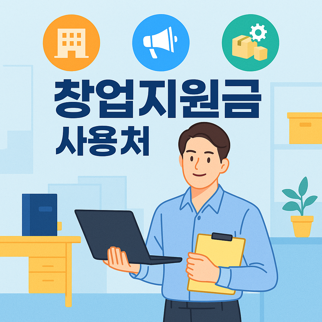 청년창업지원금 사용처 정리