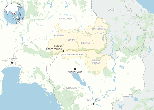 태국 캄보디아 전쟁 발발 배경