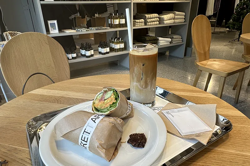 아르켓 가로수길점 비건랩과 오트라테