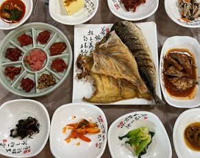젓갈백반
