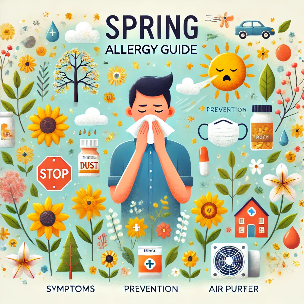 봄철 알레르기 원인과 대처법 총정리