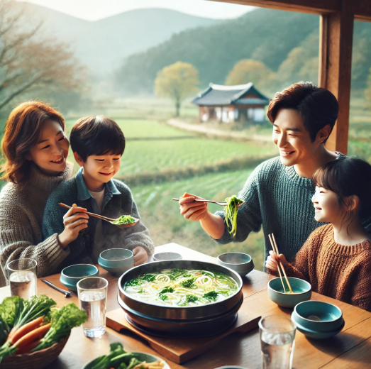 부모님과 떠나는 봄 제철 음식 여행지 추천 (남원, 단양, 하동, 완도, 평창) 부모님과 봄 제철 음식 즐기는 사진