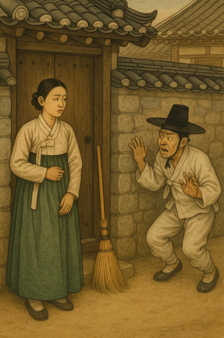 서울 북촌의 ‘대문 앞에 빗자루 세워두면 도둑이 못 든다’ – 도시형 민속신앙의 문화사