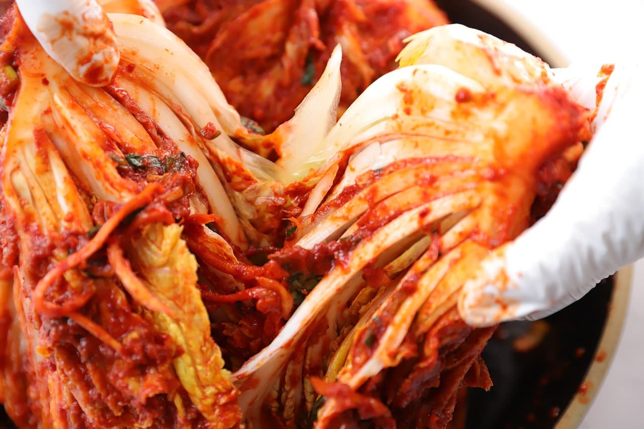 김치 속 넣기