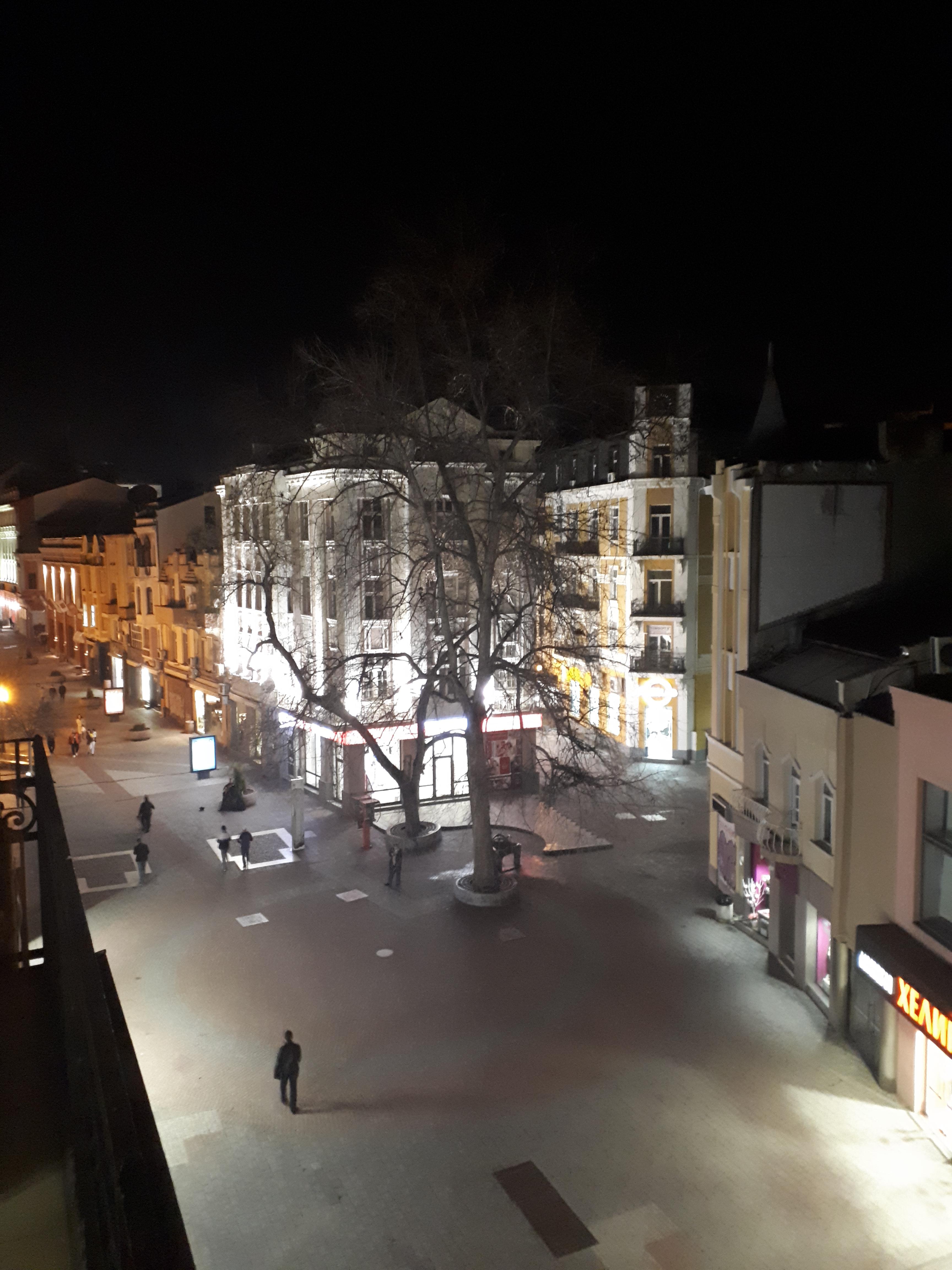 불가리아 플로브디프 신시가지 대로변