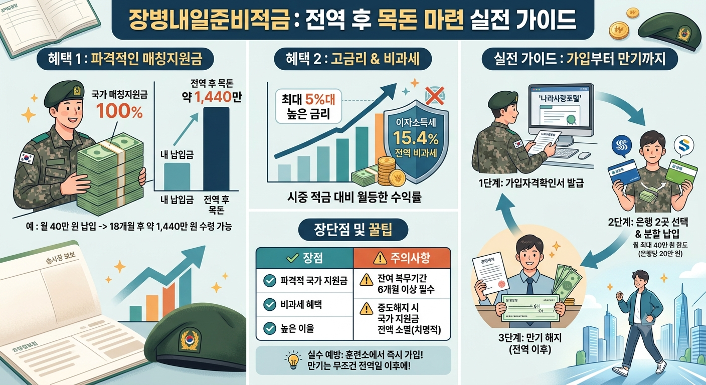 [2026 청년정책] 장병내일준비적금, 정확히 무엇인가?