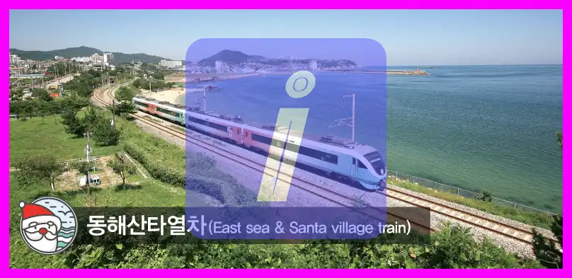 동해산타열차 예매, 가격, 특징, 오션뷰 좌석 총정리