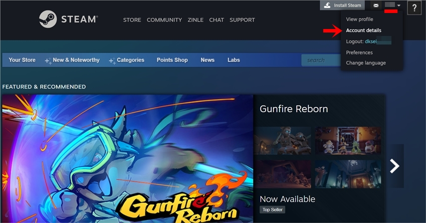 Account-details-이동-모습