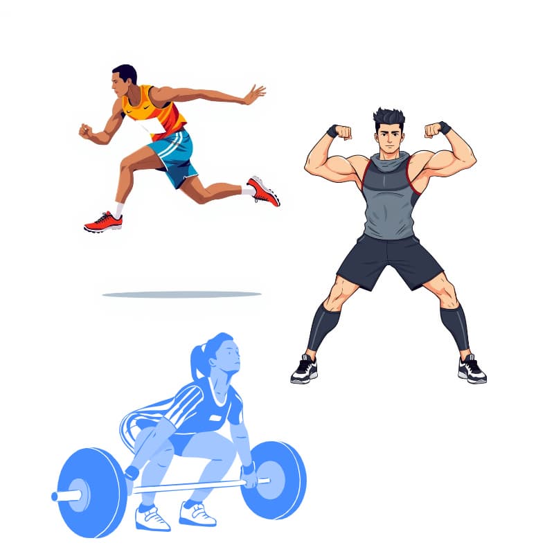 흡연자 혹은 운동량이 많은 분