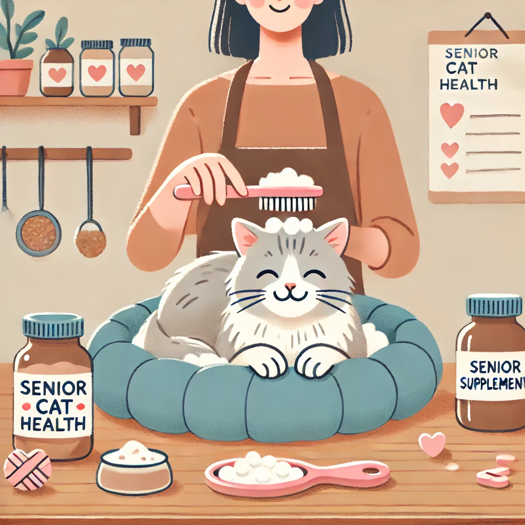 노묘 관절, 내과질환, 영양관리 노하우 관련 이미지