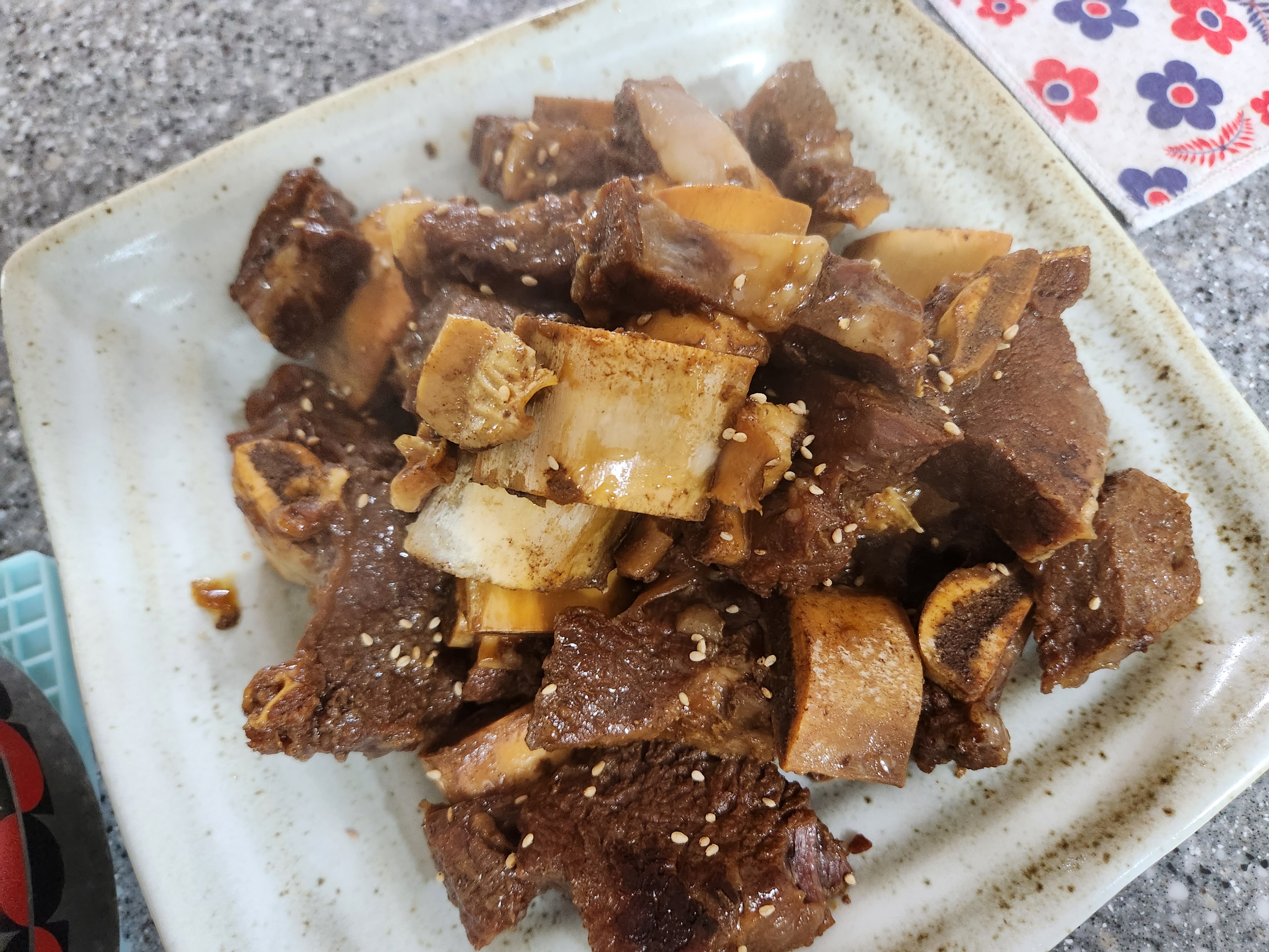 소갈비찜 압력솥방법 시간 황금레시피 소갈비양념만 있으면 OK