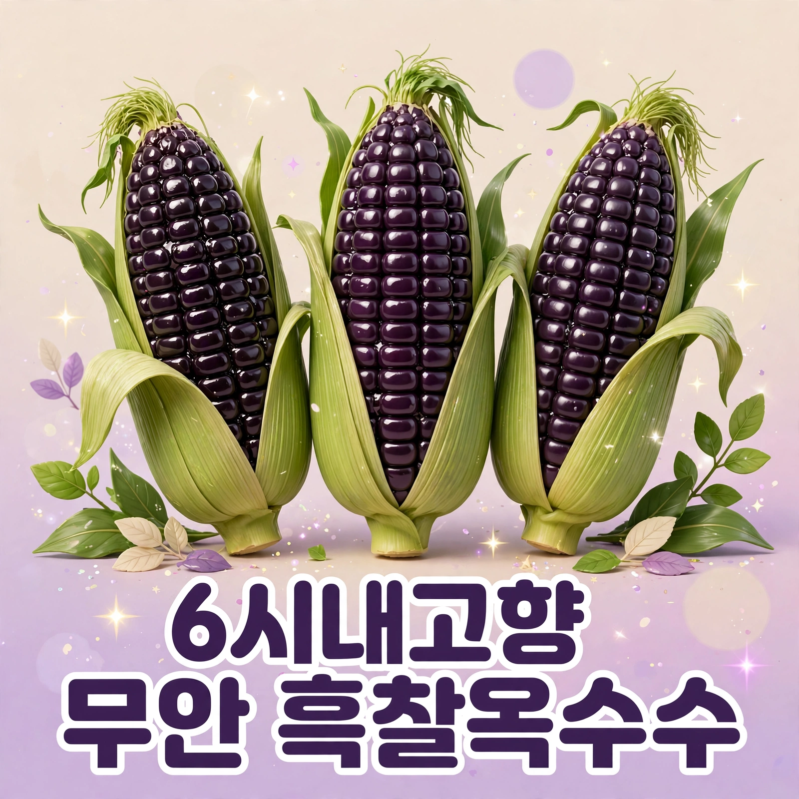 6시내고향 무안 흑찰옥수수