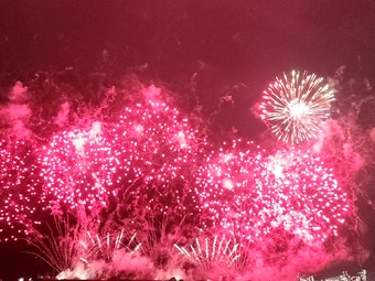 포항 국제불빛축제 불꽃쇼