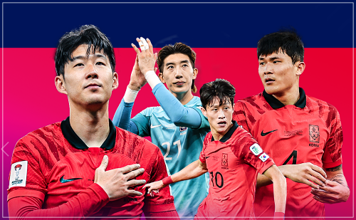한국 국가대표 축구선수 / 출처 : kfa