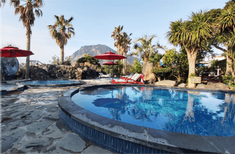 제주 산방산 탄산온천