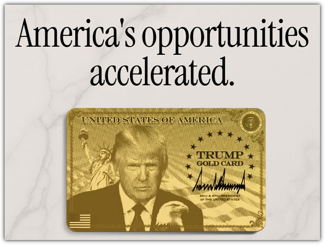 트럼프 골드카드