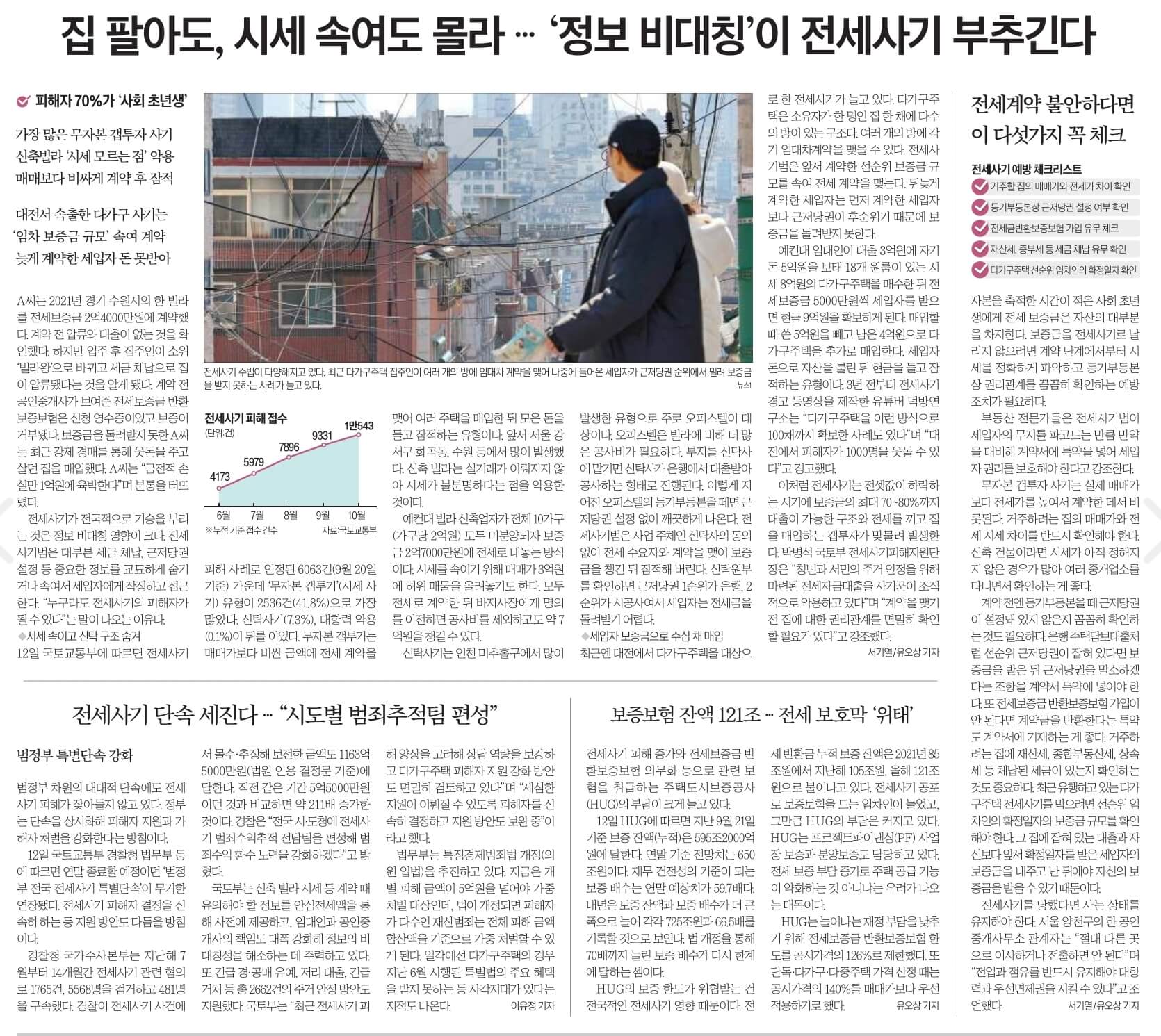 11월 13일 신문스크랩