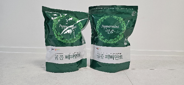 쿠팡 곰곰 페퍼민트 리뷰 : 개봉 전과 후