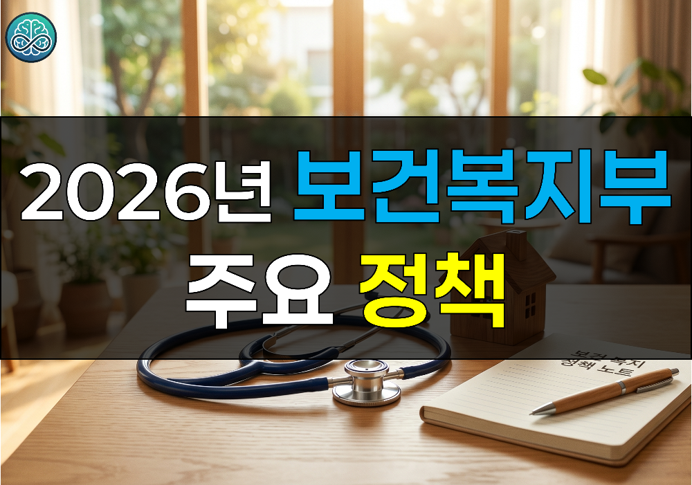 2026년 보건복지부 주요 정책 총정리 - 통합돌봄 전국 시행부터 의대정원 증원까지