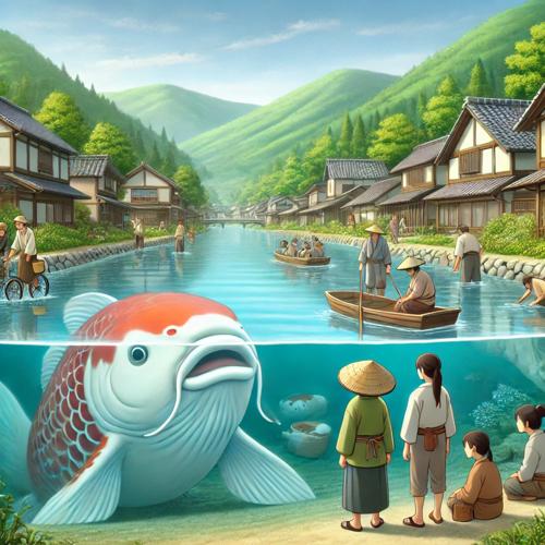 강을 되찾은 마을 사람들